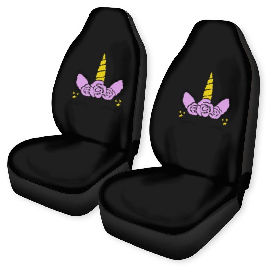 Unicorn flower Car Seat Covers