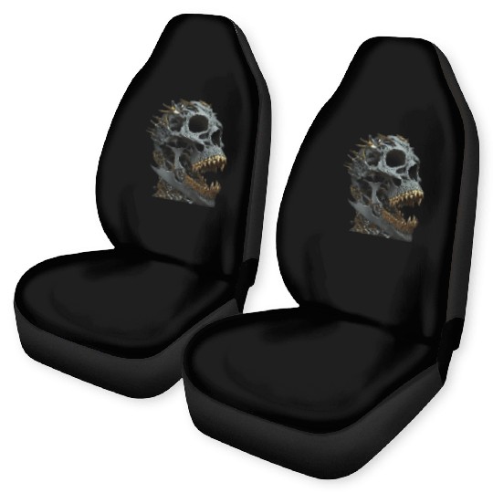 Skull Bling Car Seat Covers
