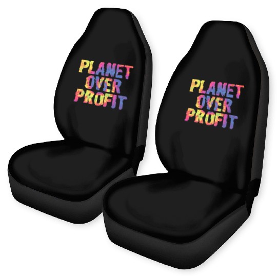 Planet Over Profit Car Seat Covers