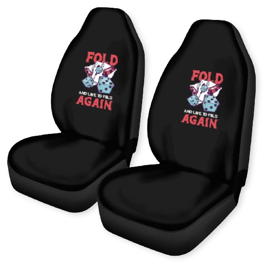 Poker Casino Poker Player Gambling Roulette Gift Car Seat Covers