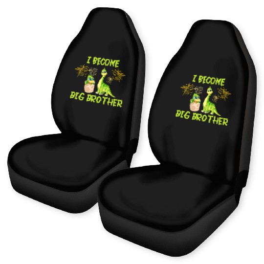 Big brother dinosaur Car Seat Covers