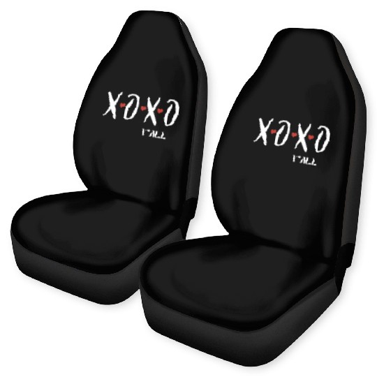 xoxo I love you Valentine's day Car Seat Covers