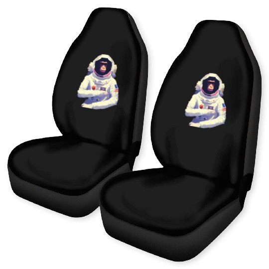 Astronaut Ape Space Car Seat Covers