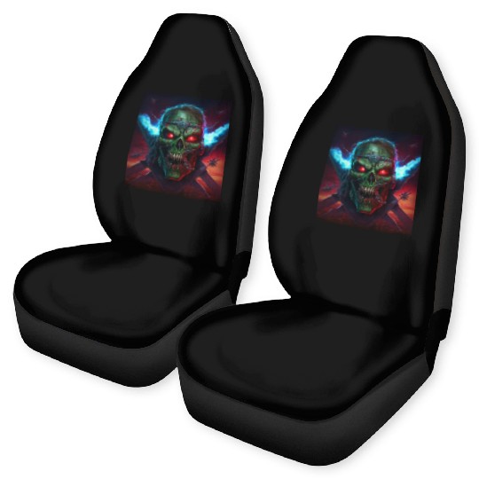 ZOMBIE IRON MAIDEN (version 14) Car Seat Covers