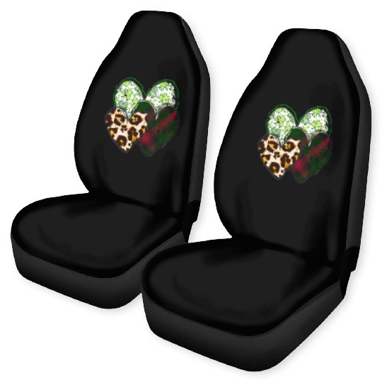 St Patrick’s day, Shamrock, Clover Distressed Car Seat Covers