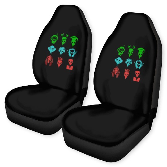 Alien Crew Dance Car Seat Covers