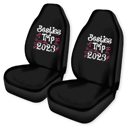 Besties Trip 2023 Summer Vacation Spring Break Car Seat Covers