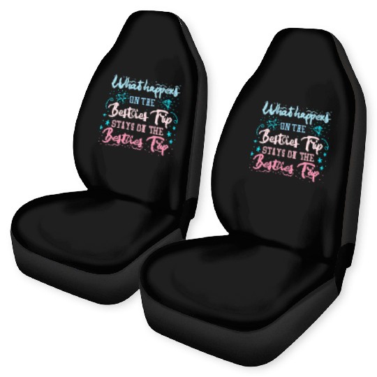 Besties Trip Vacation with Friends Spring Break Car Seat Covers