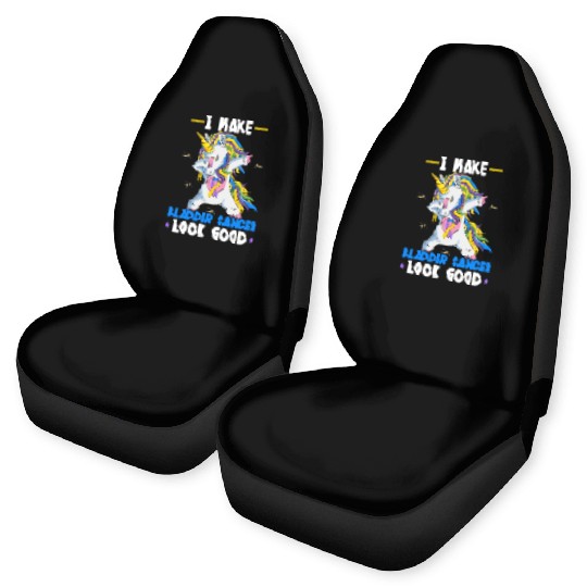 Bladder Cancer Warrior Bladder Cancer Awareness Car Seat Covers