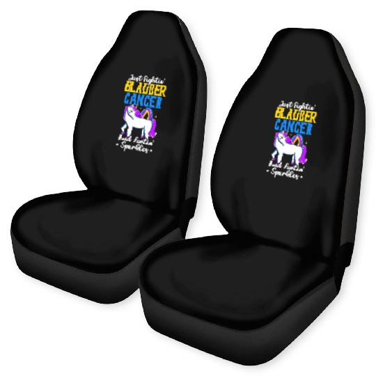 Bladder Cancer Warrior Bladder Cancer Awareness Car Seat Covers