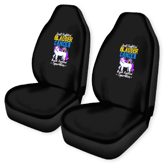 Bladder Cancer Warrior Bladder Cancer Awareness Car Seat Covers