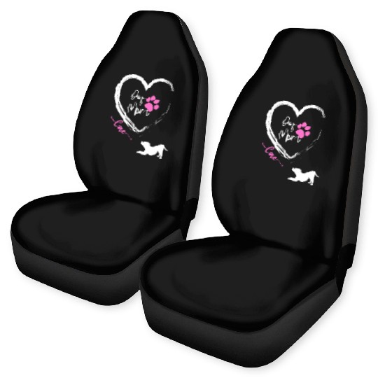 Dog mom Car Seat Covers
