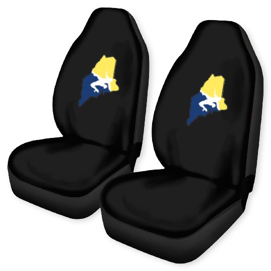 Maine Wrestling Car Seat Covers