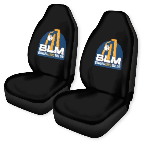 BLM Bowling Lines Matter Car Seat Covers