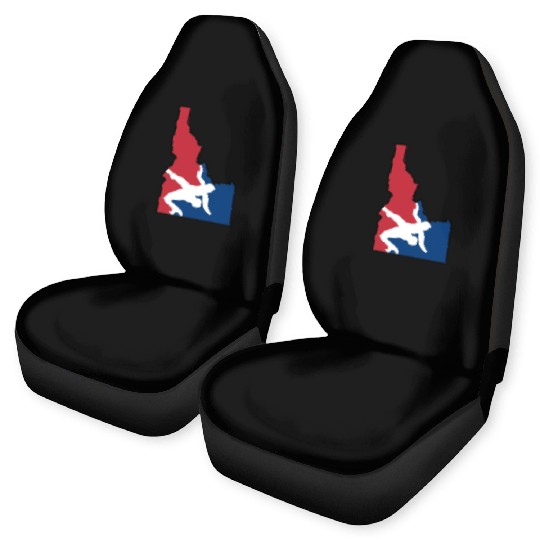 Idaho Wrestling (USA Colors) Car Seat Covers