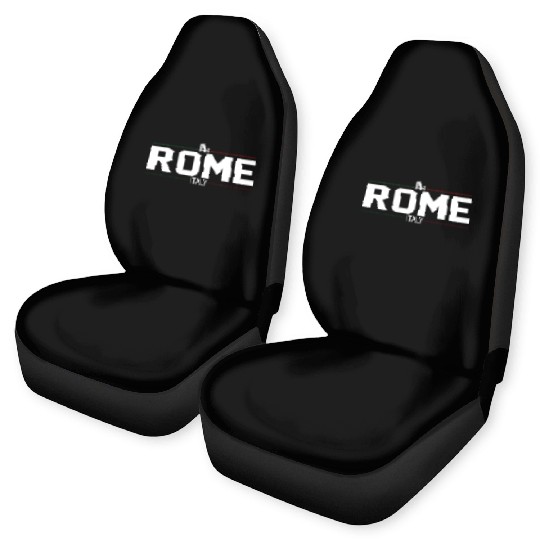 ROME - White Design Car Seat Covers