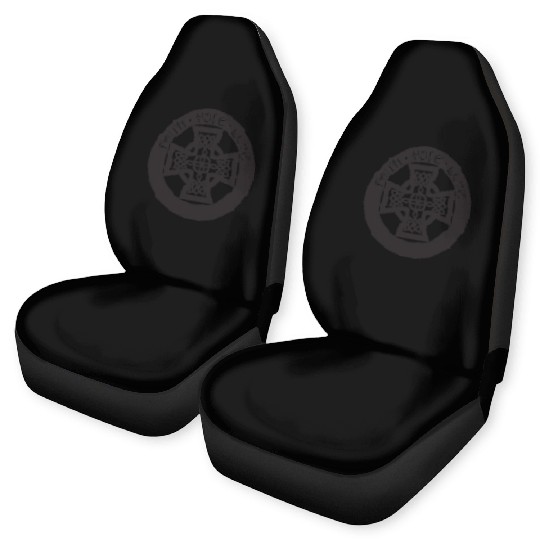 Timeless Celtic Cross With Celtic Knots Faith Car Seat Covers