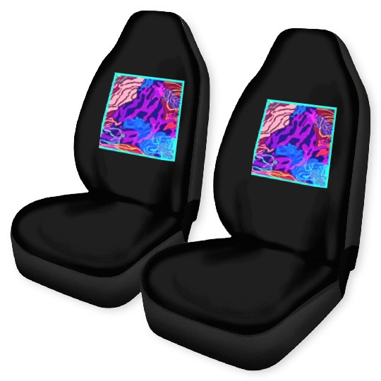 Ocean Nature Painting Car Seat Covers