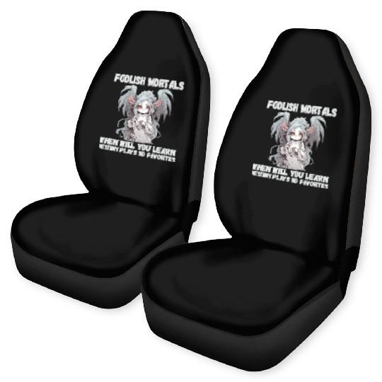 Foolish Mortals, Destiny 03 Car Seat Covers