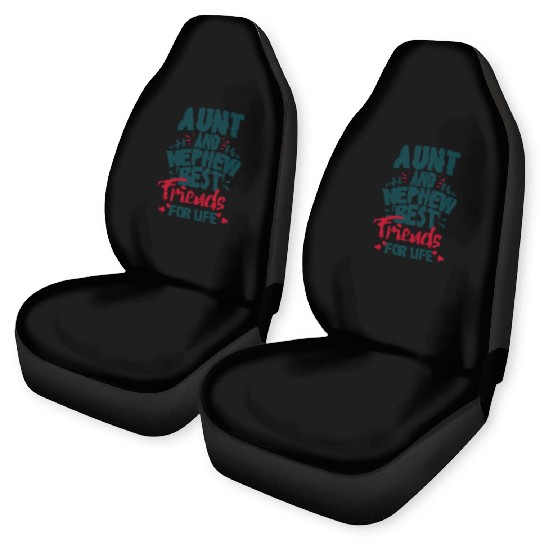Aunt And Nephew Best Friends Car Seat Covers