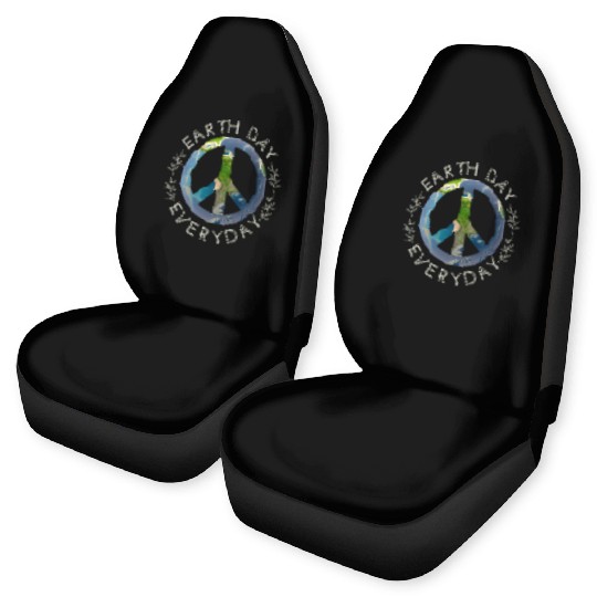 Earth Day Everyday World Global Peace On Earth Car Seat Covers