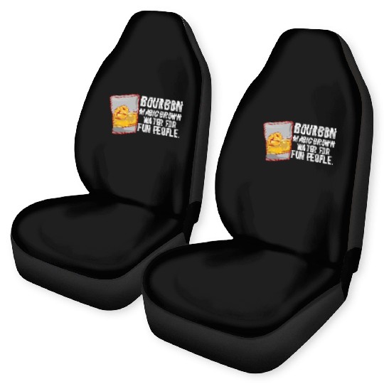Bourbon - Magic Brown Water Car Seat Covers
