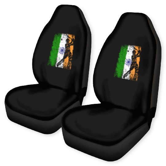 India Flag Indian Cricket Jersey Fan Player Coach Car Seat Covers