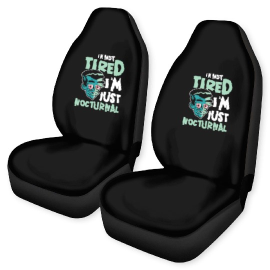 Night Shift Worker Graveyard Duty Car Seat Covers