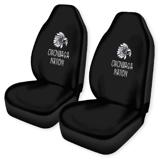 Onondaga Nation Indigenous Native American Headdre Car Seat Covers