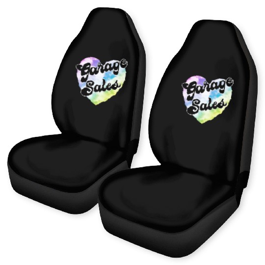 Garage Sales pastel cloud heart Car Seat Covers