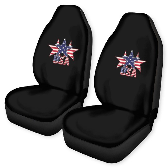 God bless America the land of the free Car Seat Covers