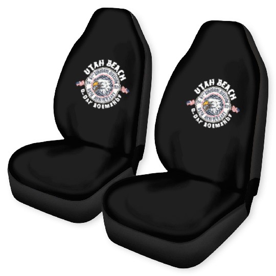 UTAH Beach airborne division 80th anniversary Car Seat Covers