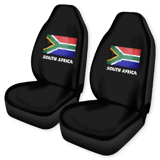 South African South Africa Flag Car Seat Covers