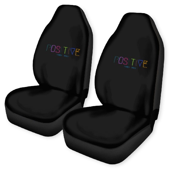 Positive vibes Car Seat Covers