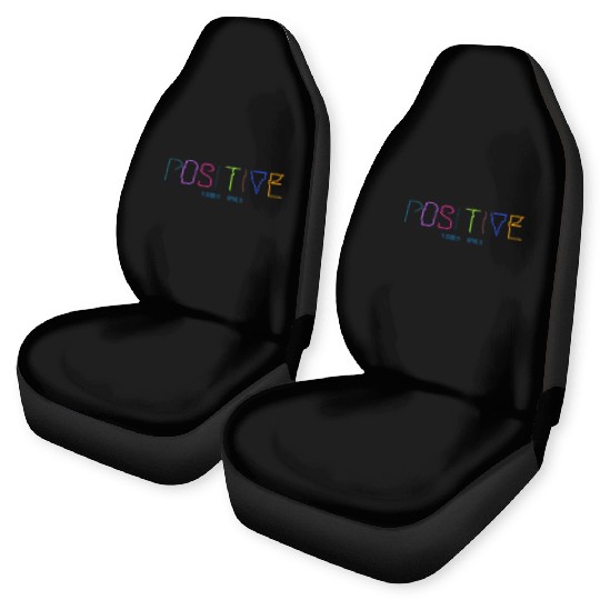 Positive vibes Car Seat Covers