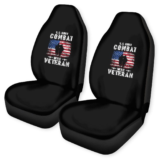 US Army Combat Medic Veteran Car Seat Covers