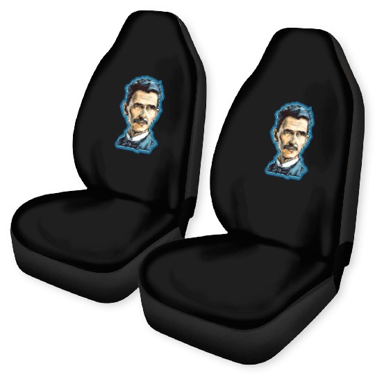 Nikola Tesla Physics Nerd Geek Car Seat Covers