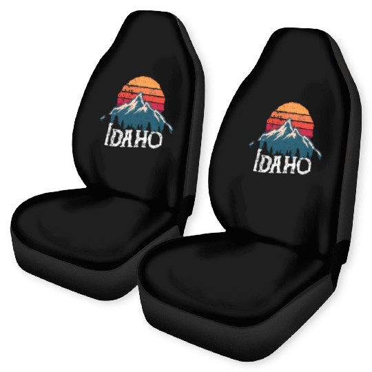 Idaho Id Moains Outdoor Wildness Car Seat Covers
