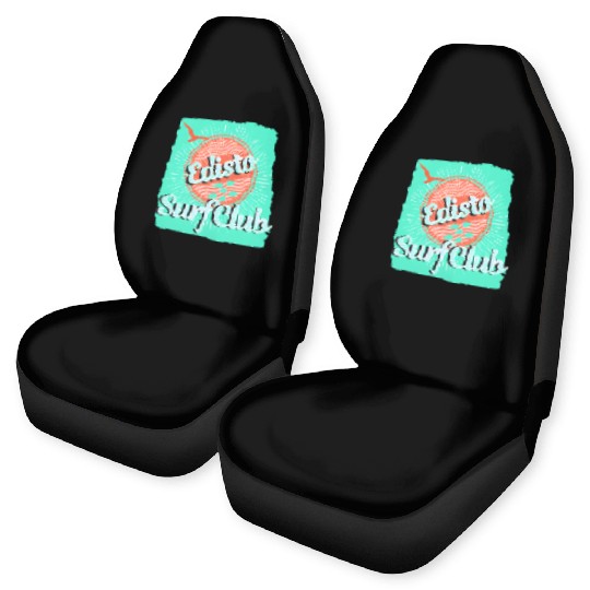 Edisto Beach South Carolina Family Vacation Surfer Car Seat Covers