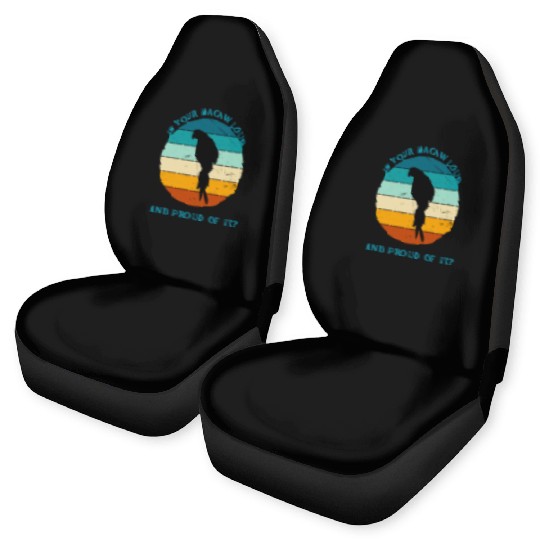 IS YOUR MACAW LOUD Car Seat Covers