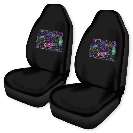 Theoretical Physics Geek Nerd Stem Science Car Seat Covers
