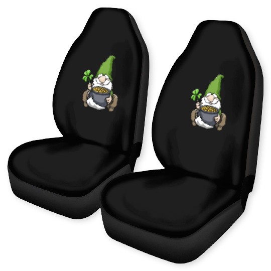Pot of Gold Gnome Car Seat Covers