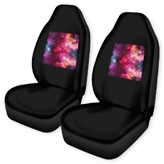 Galaxy nebula abstract design Car Seat Covers