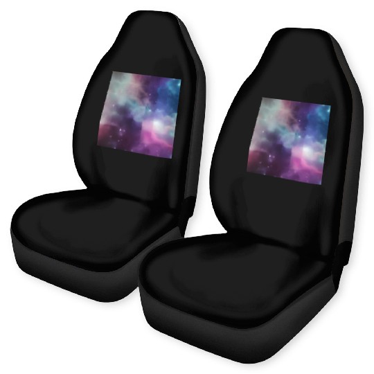 Galaxy nebula abstract design Car Seat Covers