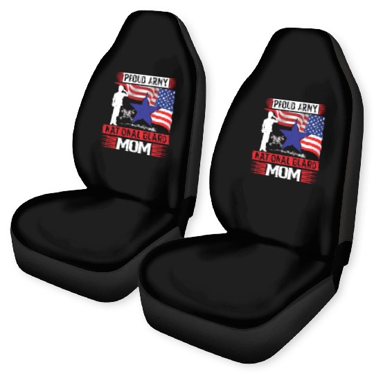 Proud Army National Guard Mom Car Seat Covers