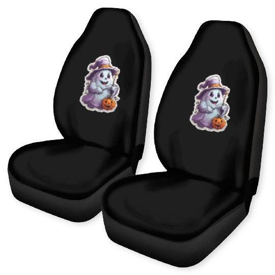 Happy Halloween Pumpkins Ghost 28 Car Seat Covers