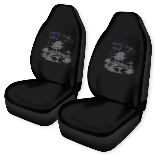 Tokyo - Japan Car Seat Covers, Japan Gift, Japan Car Seat Covers, Ja