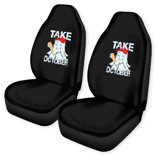 Philly Take October Philadelphia Ghost Halloween Car Seat Covers
