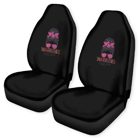 Warriors Wear Pink Car Seat Covers