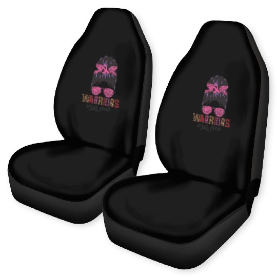 Warriors Wear Pink Car Seat Covers